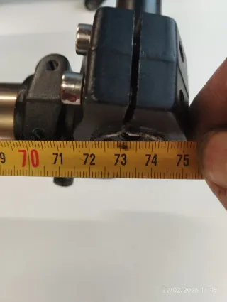 Horquilla Invertida Moto/Bici Dorada