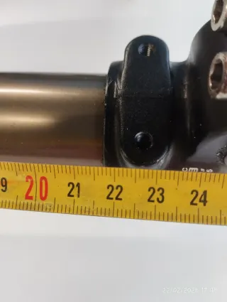 Horquilla Invertida Moto/Bici Dorada