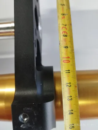 Horquilla Invertida Moto/Bici Dorada