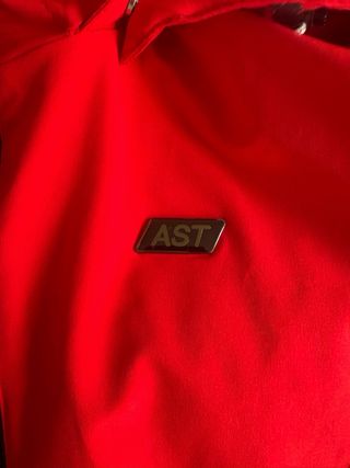 Giubbino da neve rosso