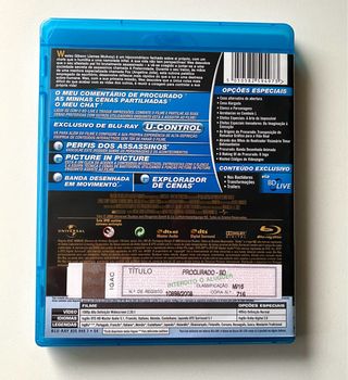 Blu-ray Procurado - Ação e Aventura