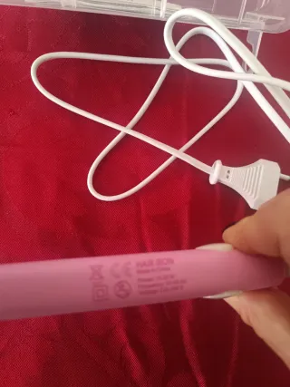 Mini Alisador Rosa com Estojo