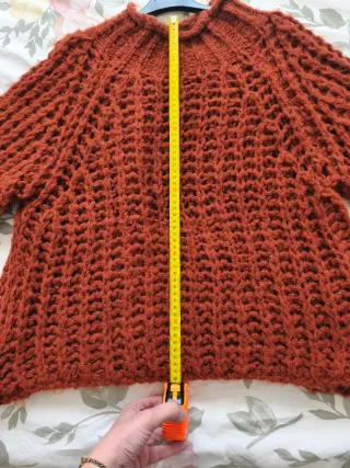 Jersey de punto manga campana.