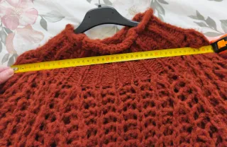 Jersey de punto manga campana.