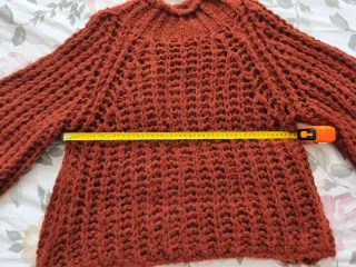 Jersey de punto manga campana.