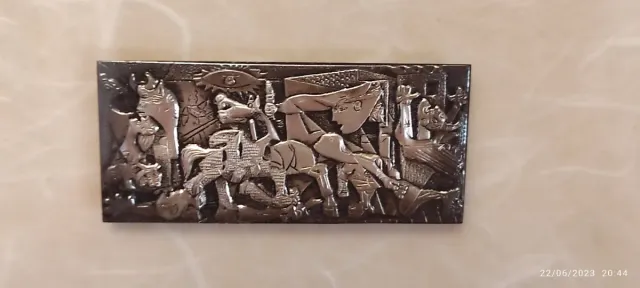Cuadro Guernica Plata de Ley Picasso