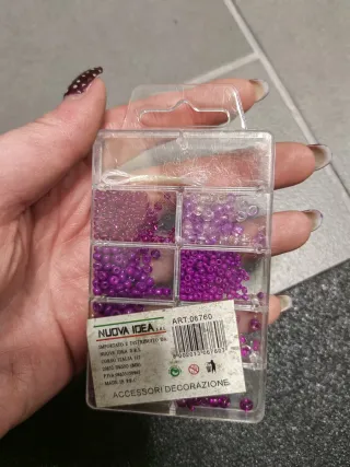 Perline fantasia Nuova Idea per braccialetti