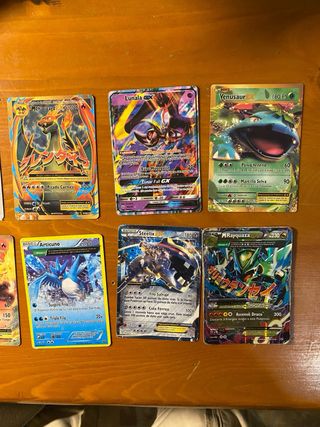 Lote Cartas Pokémon Especiales: EX,MEGA,Turbo.