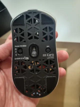 Ratón Gaming Attack Shark R5 Ultra Blanco