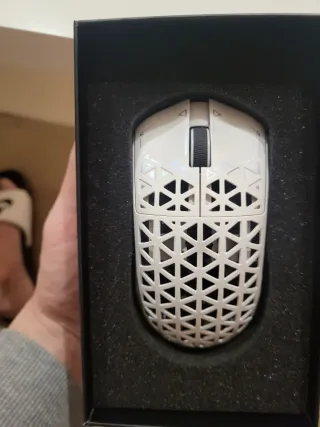 Ratón Gaming Attack Shark R5 Ultra Blanco