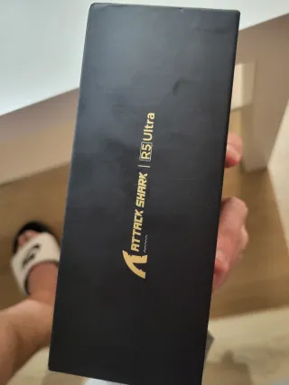 Ratón Gaming Attack Shark R5 Ultra Blanco