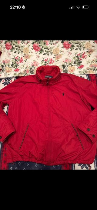 Chaqueta Polo Ralph Lauren Roja Talla XL