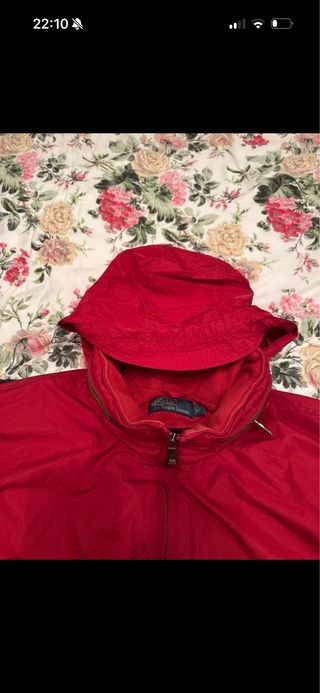 Chaqueta Polo Ralph Lauren Roja Talla XL