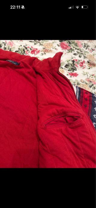 Chaqueta Polo Ralph Lauren Roja Talla XL