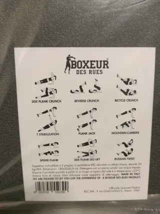 Materassino Boxeur Des Rues Made in Italy