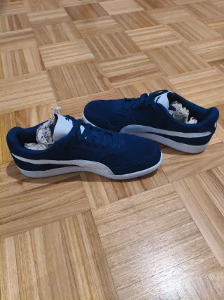 Zapatillas Puma Azul y Blanco