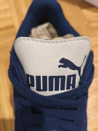 Zapatillas Puma Azul y Blanco