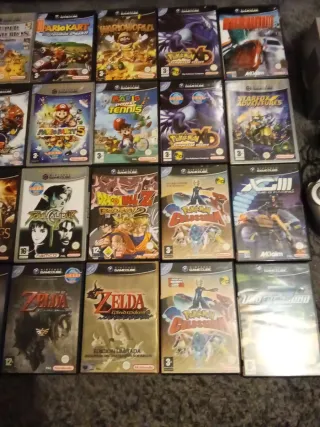 Consola Nintendo GameCube Plata + Mandos y Juegos