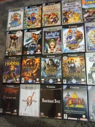 Consola Nintendo GameCube Plata + Mandos y Juegos