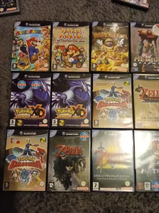 Consola Nintendo GameCube Plata + Mandos y Juegos