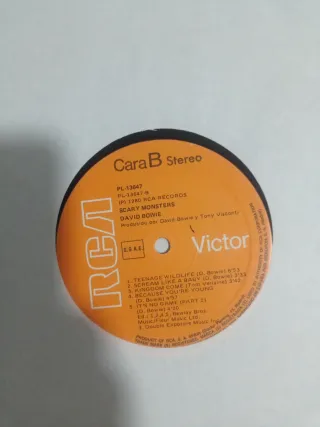Vinilo David Bowie Scary Monsters