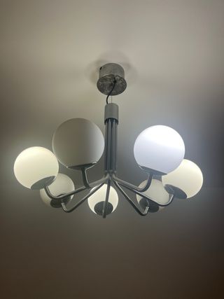 Lámpara de techo moderna esférica