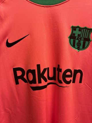 Camiseta FC Barcelona Nike Rosa y Turquesa
