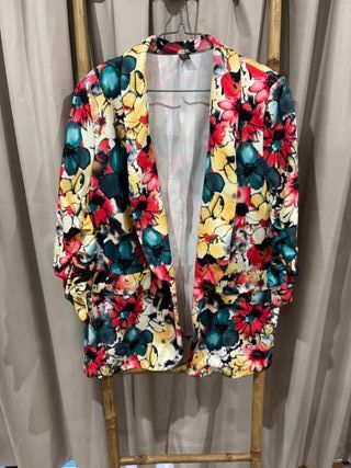 Blazer Shein XL Multicolor Novo