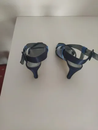 Sandalias Angel Alarcón Azul y Plata