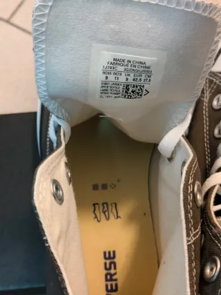 Converse All Stars Verdi Tg. 42.5 Nuove