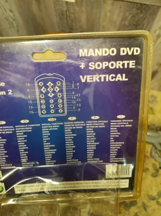 PS2 soporte y control remoto