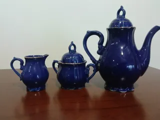 Servicio de té antiguo 12 tazas