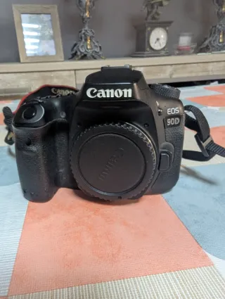 Cámara Canon EOS 90D Reflex + Objetivos