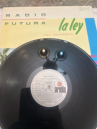 Vinilo Radio Futura - La Ley Del Desierto