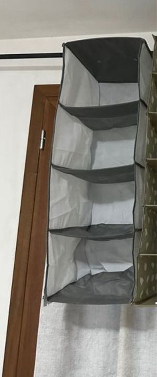 Organizzatore sospeso in tessuto