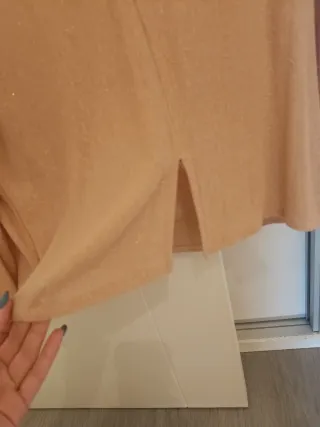 Blusa rosa manga francesa con brillo