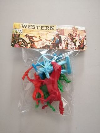 Bolsa Figuras del Oeste Plástico