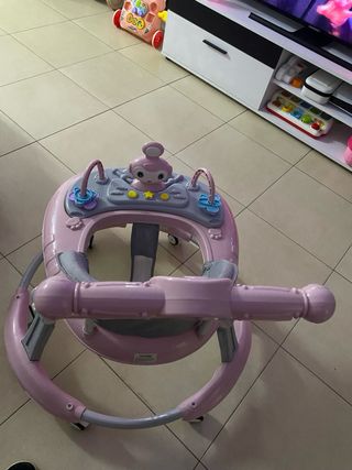 Tacata Andador Bebé Rosa