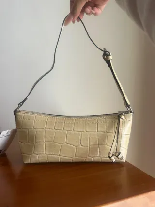 Bolso H&M efecto piel cocodrilo