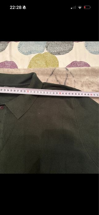 Jersey verde manga larga talla XXL