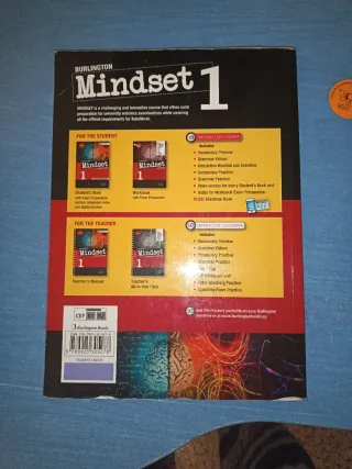 Mindset 1º Bachillerato Students Book Cat