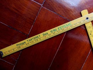 Metro Articulado Madeira Philippe Tarter Vintage