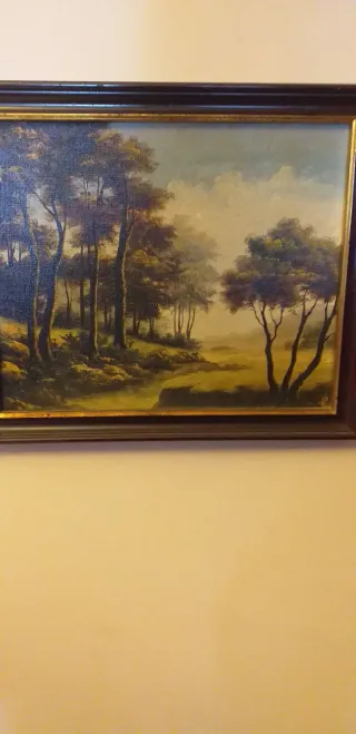 Quadri a olio su tavola anni '40