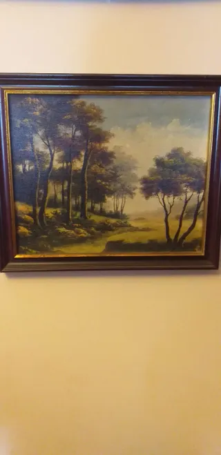 Quadri a olio su tavola anni '40