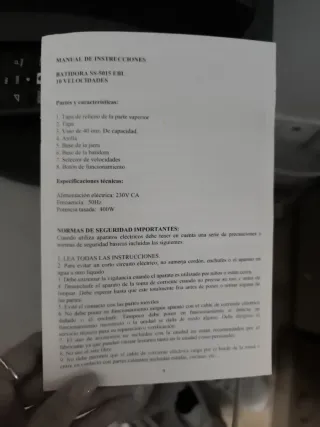 Batidora de vaso SOGO