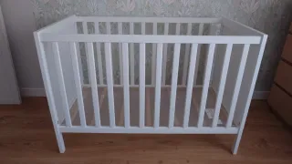 Cuna blanca Sundvik Ikea