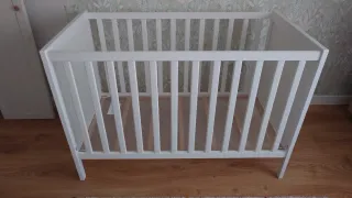 Cuna blanca Sundvik Ikea