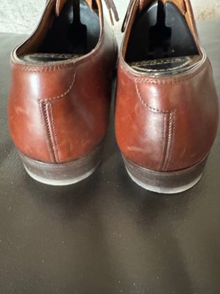 Scarpe Barker uomo pelle marroni stringate