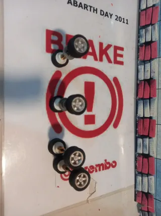 4 Ejes Scalextric RS 200 Nuevos