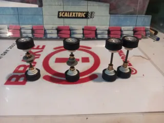 4 Ejes Scalextric RS 200 Nuevos